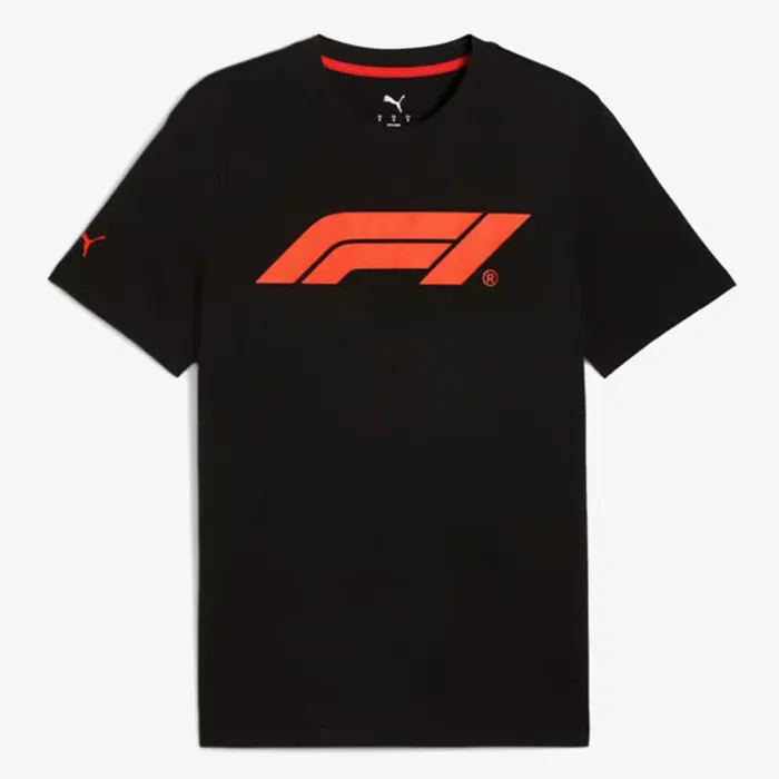 PUMA F1 ESS Logo Tee 180g PUMA Black 