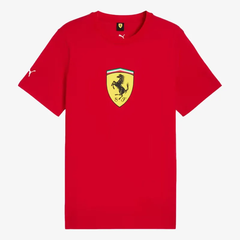 PUMA Ferrari Colored Shield Tee rosso corsa 