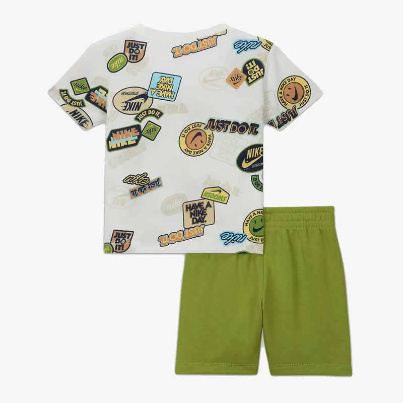 Nike NKB B NSW AOP FT SHORT SET