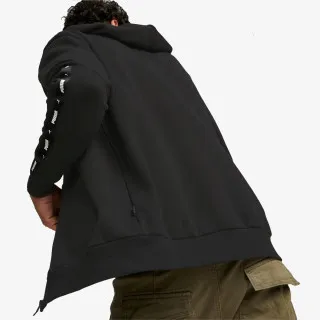 PUMA ESS+ TAPE FULL-ZIP HOODIE FL PUMA BLACK