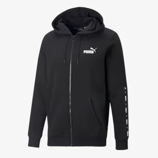 PUMA ESS+ TAPE FULL-ZIP HOODIE FL PUMA BLACK