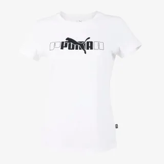 PUMA ESS+ LOGO LAB Tee PUMA White