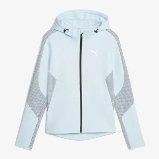 PUMA EVOSTRIPE Full-Zip Hoodie Icy Blue