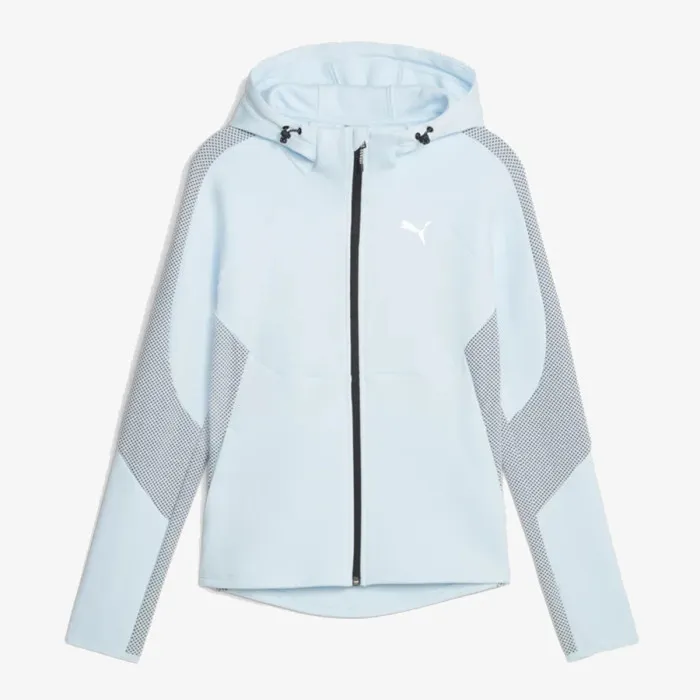 PUMA EVOSTRIPE Full-Zip Hoodie Icy Blue 