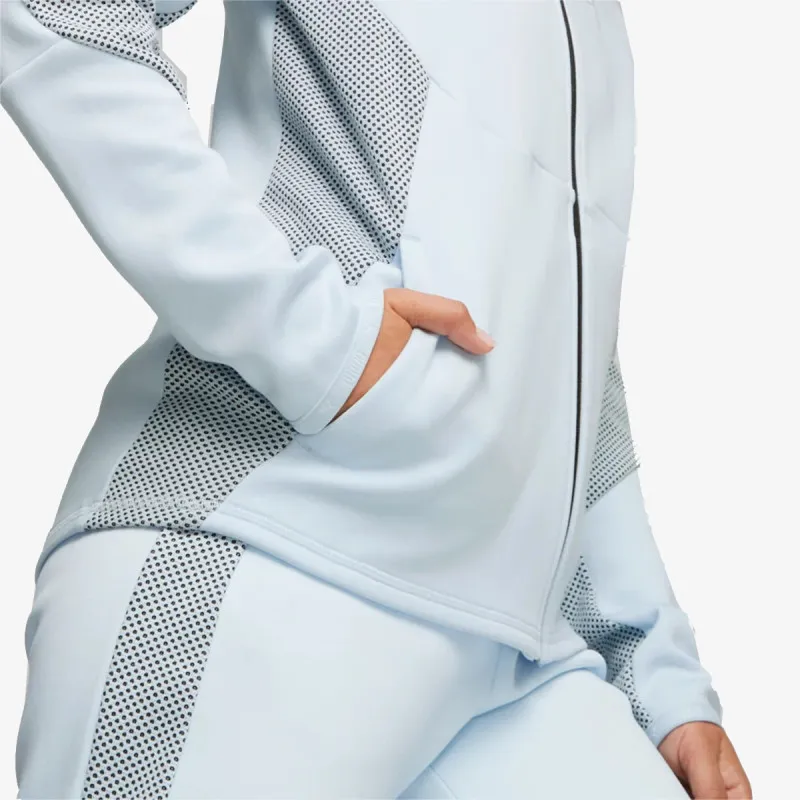 PUMA EVOSTRIPE Full-Zip Hoodie Icy Blue