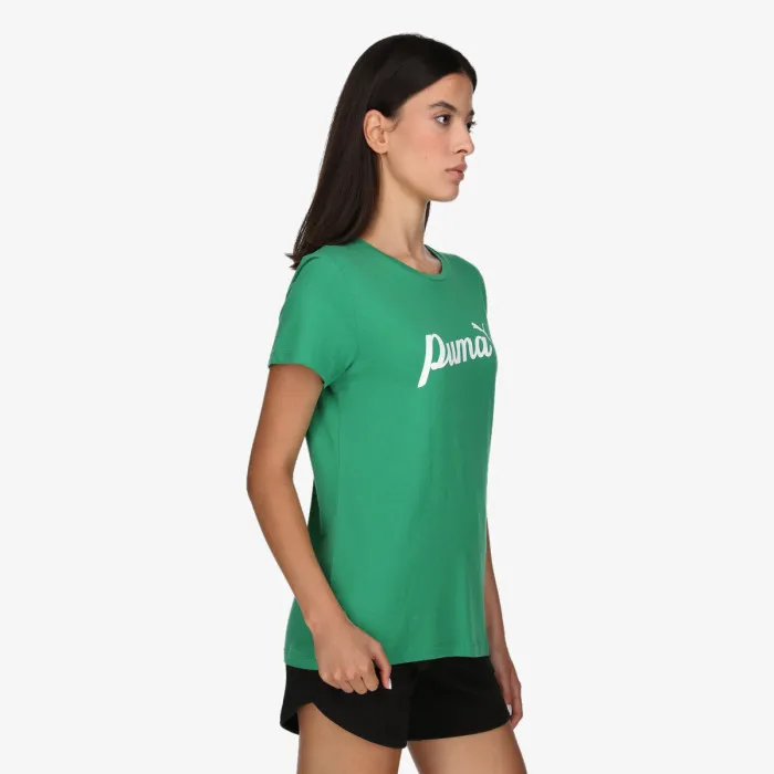 PUMA ESS+ BLOSSOM Script Tee 