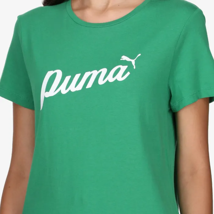 PUMA ESS+ BLOSSOM Script Tee 