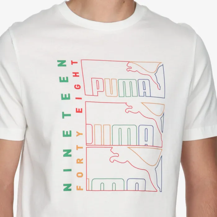 PUMA GRAPHICS Triple No. 1 Logo Tee 