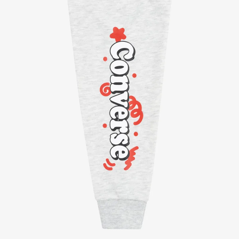 CONVERSE CNVB SQUIGGLE S/S TEE + JOGGER