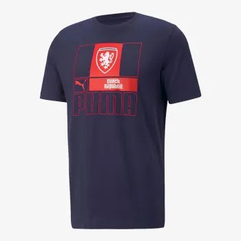 PUMA FACR FTBLCORE TEE PEACOAT 