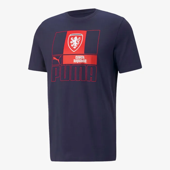 PUMA FACR FTBLCORE TEE PEACOAT 