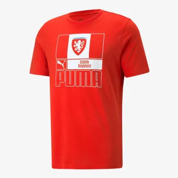 PUMA FACR FTBLCORE TEE PUMA RED 