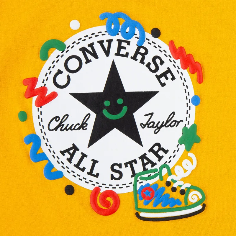 CONVERSE CNVB SQUIGGLE S/S TEE+FT SHORT