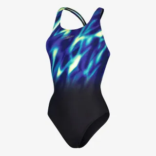 SPEEDO PLMT DIGI PBK 1PC AF BLACK/BLUE
