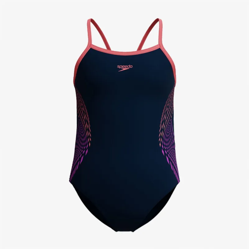 SPEEDO PLMT PT TSTRP MSCLBCK 1PC JF ORANGE