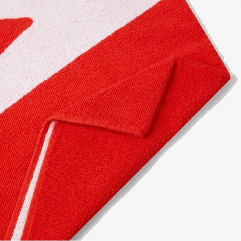 SPEEDO LOGO TOWEL AU RED/WHITE 