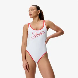 SPEEDO Solid Bound Scoop One Piece 