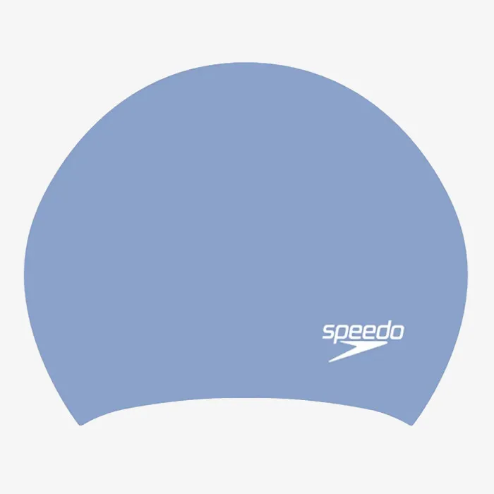 SPEEDO LONG HAIR CAP AU BLUE/PURPLE 