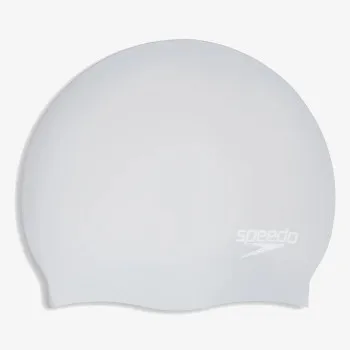 SPEEDO LONG HAIR CAP AU SILVER/WHITE 