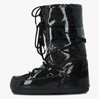 MOON BOOT MB ICON GLITTER BLACK 