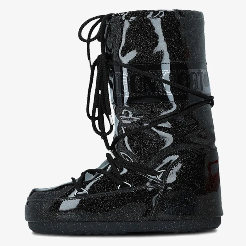 MOON BOOT MB ICON GLITTER BLACK 