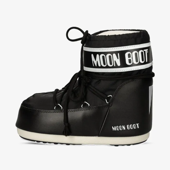 MOON BOOT MB ICON LOW NYLON BLACK 