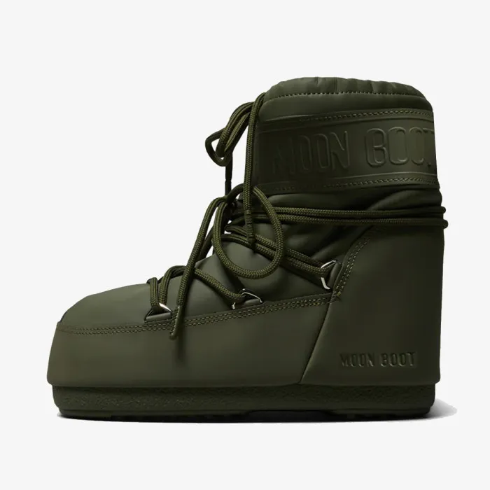 MOON BOOT MB ICON LOW RUBBER KHAKI 