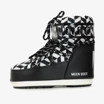 MOON BOOT MB ICON LOW OPT BLACK/WHITE 