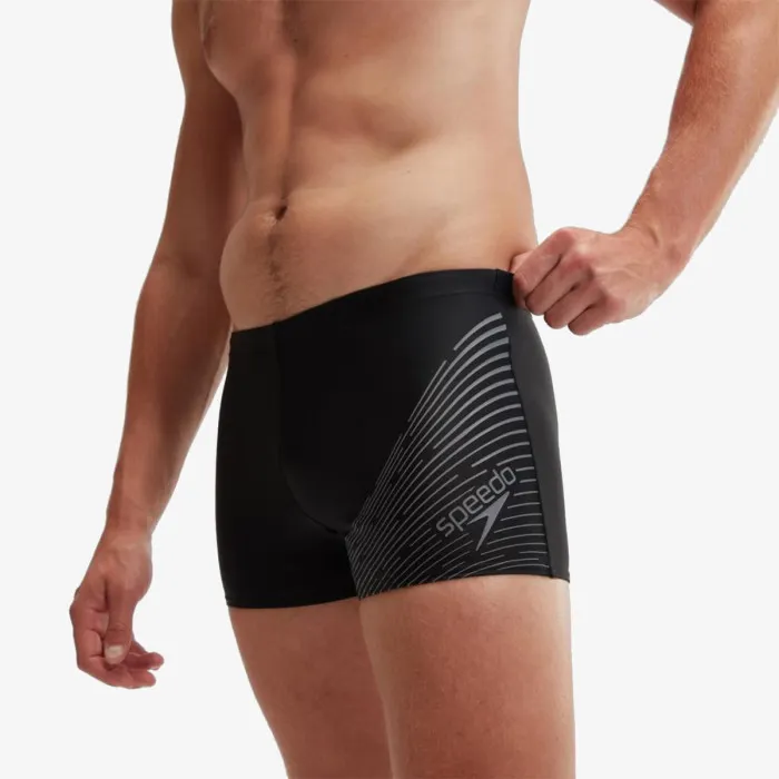 SPEEDO MEDLEY LOGO ASHT AM BLACK/GREY 