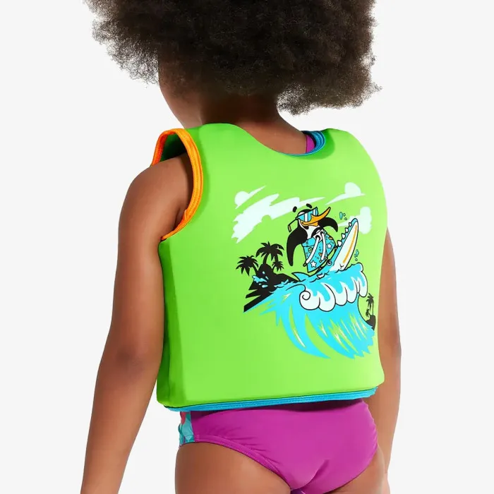 SPEEDO LEARN TO SWIM CHARACTER PRINTED FLOAT VEST 