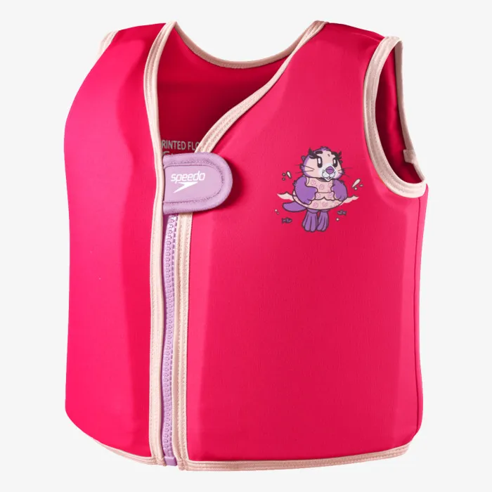 SPEEDO LEARN TO SWIM CHARACTER PRINTED FLOAT VEST 