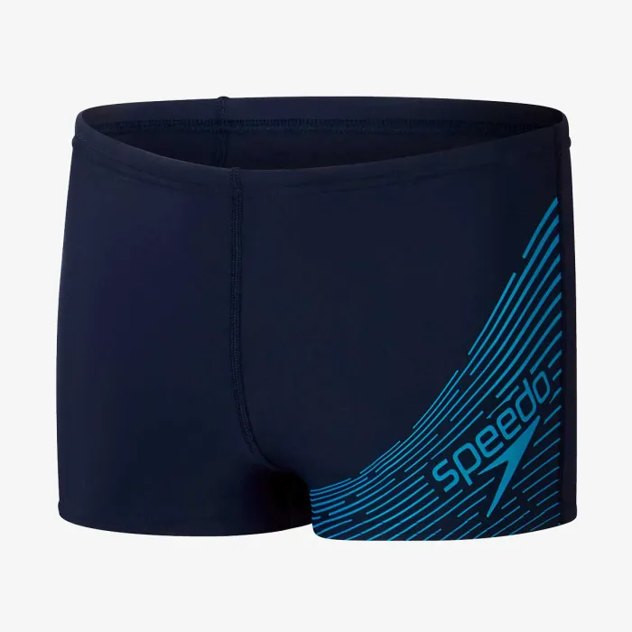 SPEEDO MEDLEY LOGO AQUASHORT JM NAVY/BLUE 