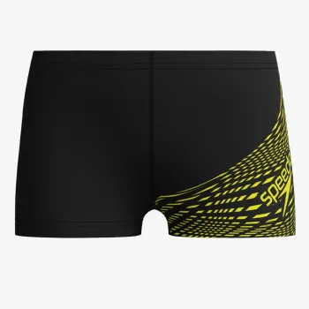 SPEEDO MEDLEY LOGO AQUASHORT JM YELLOW 