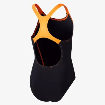 SPEEDO MEDLEY LOGO MDLT JF BLACK/ORANGE 