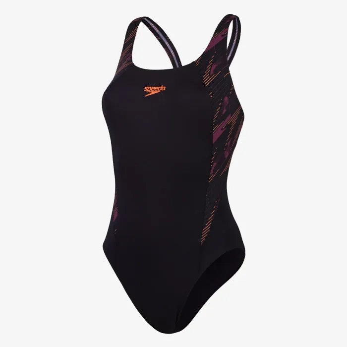 SPEEDO HYPERBOOM SPL MSBK AF BLACK/PURPLE 