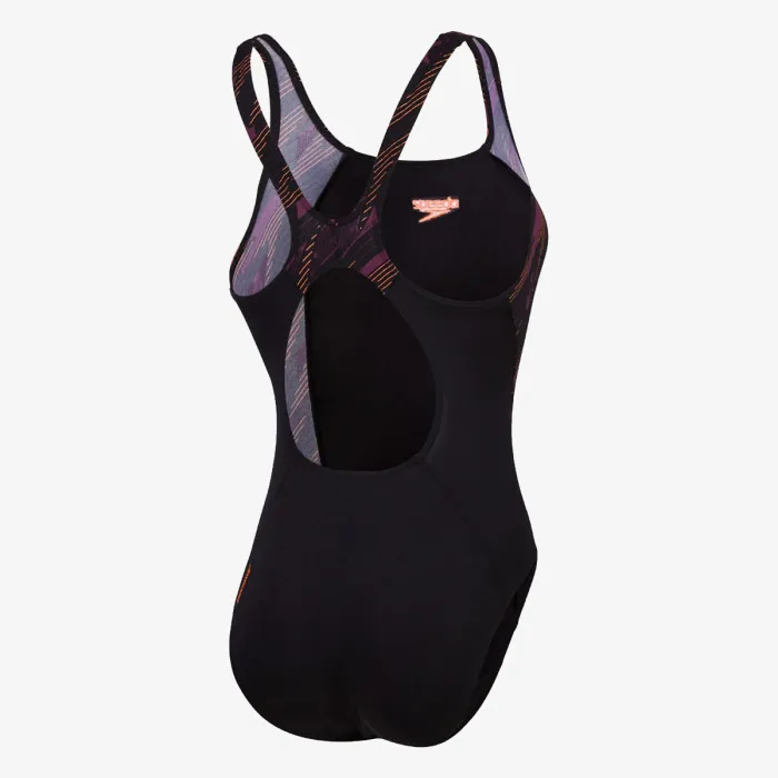 SPEEDO HYPERBOOM SPL MSBK AF BLACK/PURPLE 