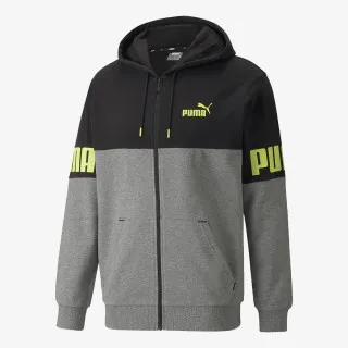 PUMA Power Colorblock Full-Zip Hood 