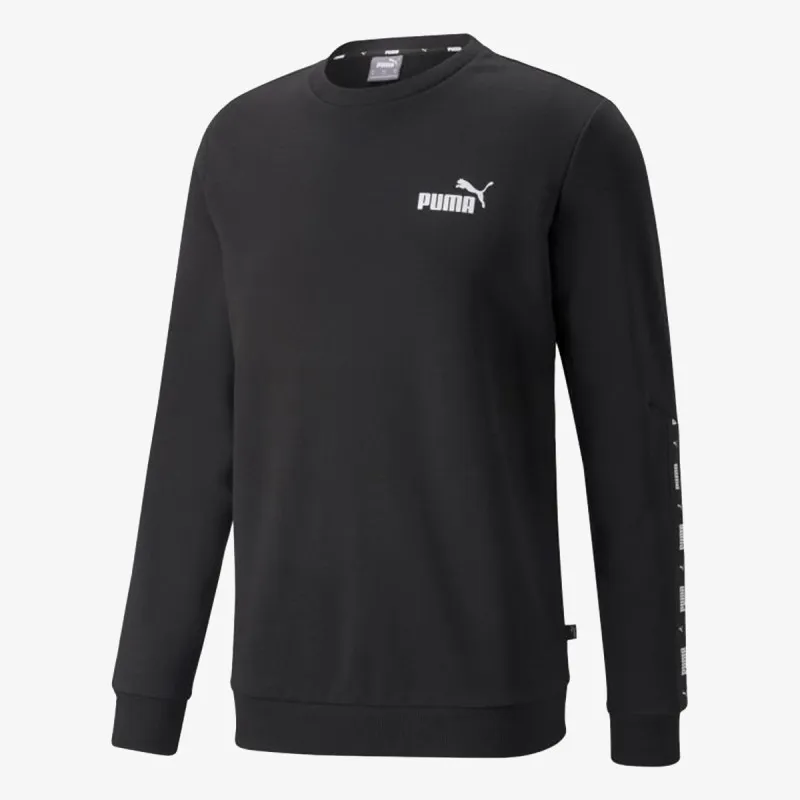 PUMA ESS+ TAPE CREW FL BLACK