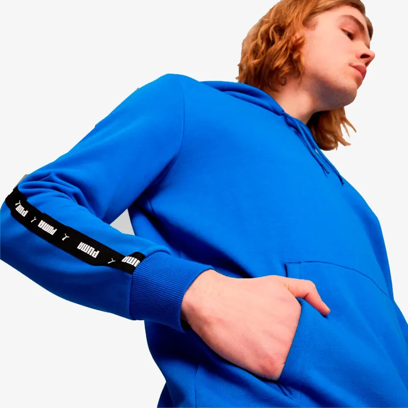 PUMA ESS+ Tape Hoodie FL Racing Blue