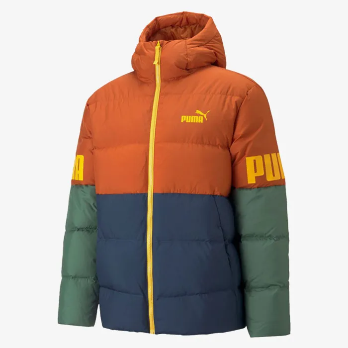 PUMA POWER HOODED DOWN PUFFER 