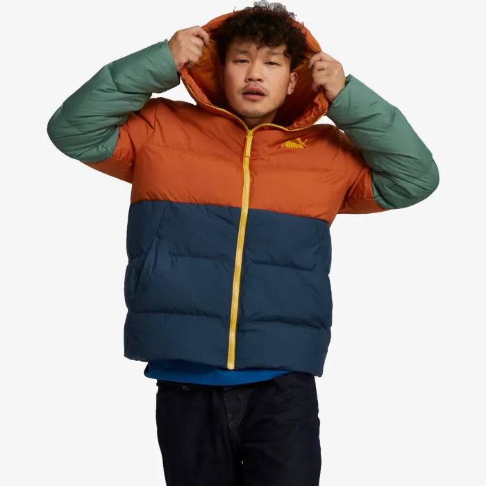 PUMA POWER HOODED DOWN PUFFER 