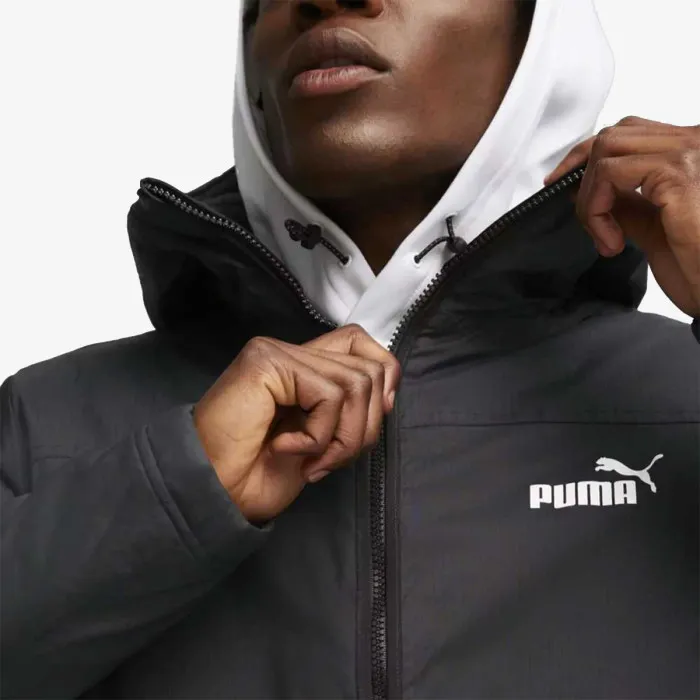 PUMA COLOURBLOCK HOODED PADDED JACKET 
