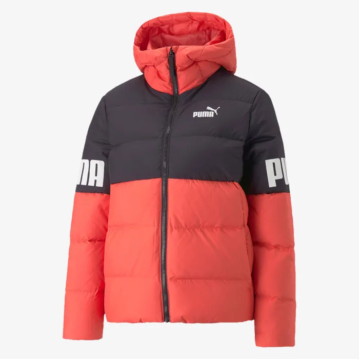 PUMA PUMA POWER HOODED DOWN PUFFER 