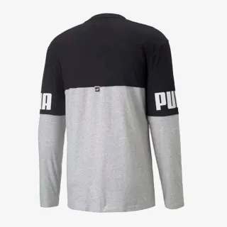 PUMA POWER COLORBLOCK LS TEE 