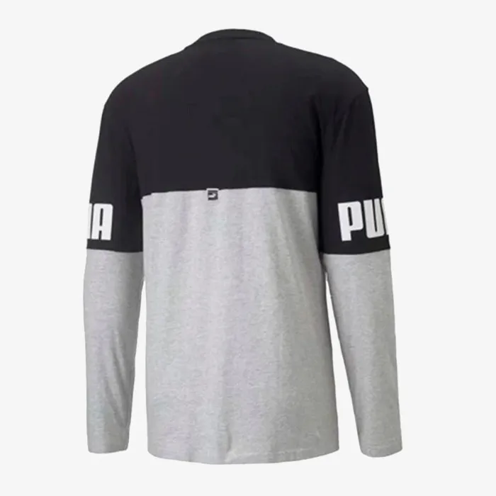 PUMA POWER COLORBLOCK LS TEE 