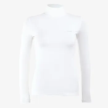 REUSCH REUSCH TURTLENECK PURE WOMEN, COTTON WHI 