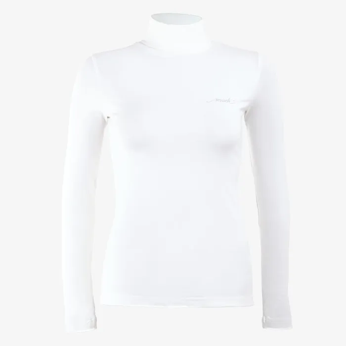 REUSCH REUSCH TURTLENECK PURE WOMEN, COTTON WHI 