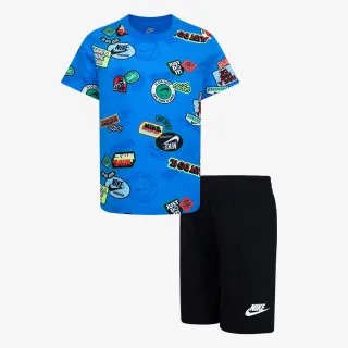 Nike NKB B NSW AOP FT SHORT SET