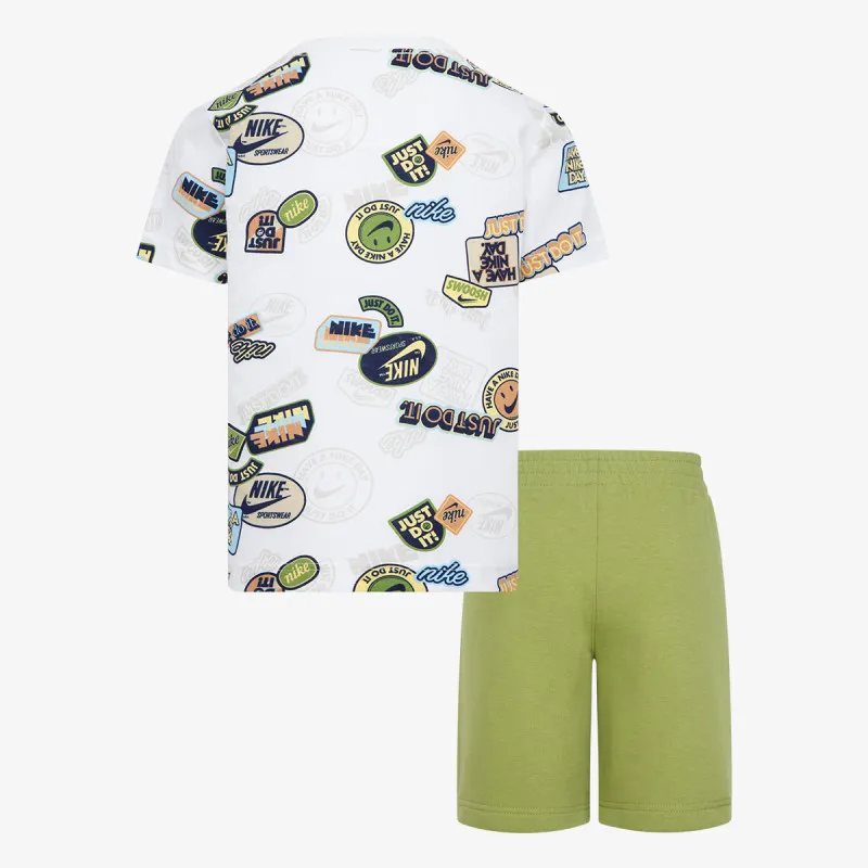 Nike NKB B NSW AOP FT SHORT SET