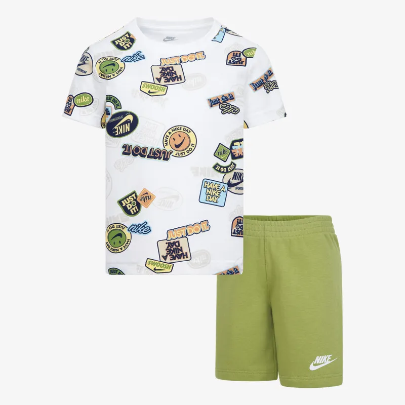 Nike NKB B NSW AOP FT SHORT SET